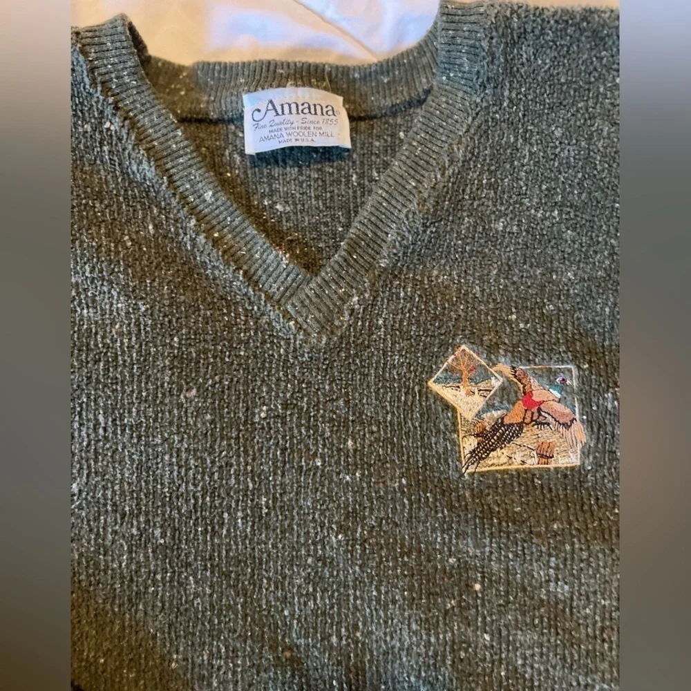 Vintage Pheasant Amana Wools Sweater/Sweatshirt - Picture 13 of 14